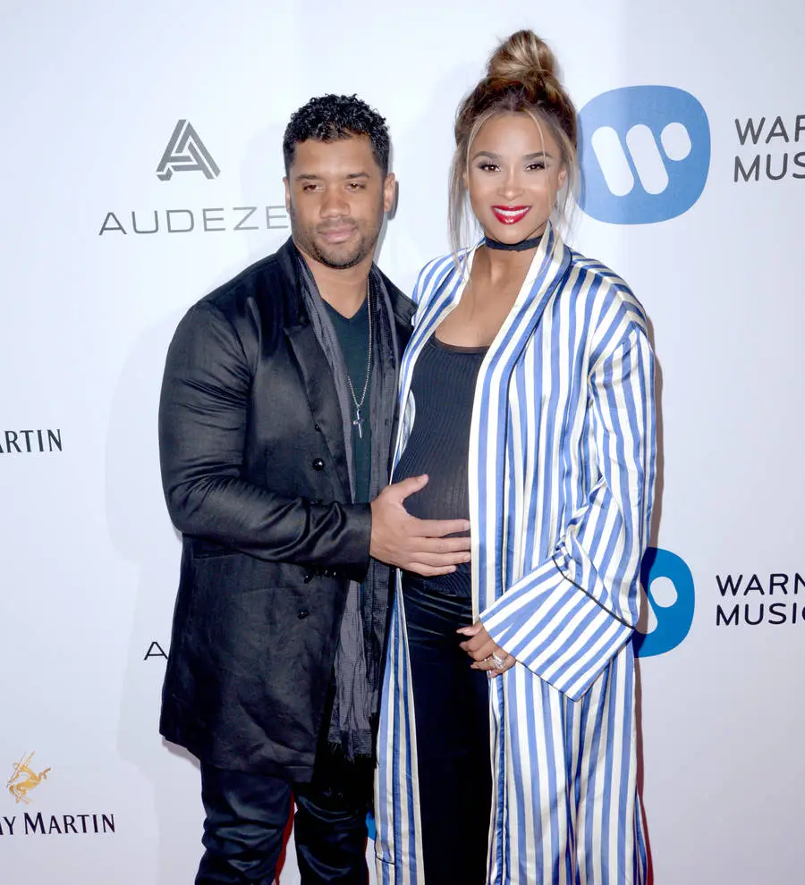 Ciara races down the Great Wall of China with her baby daughter