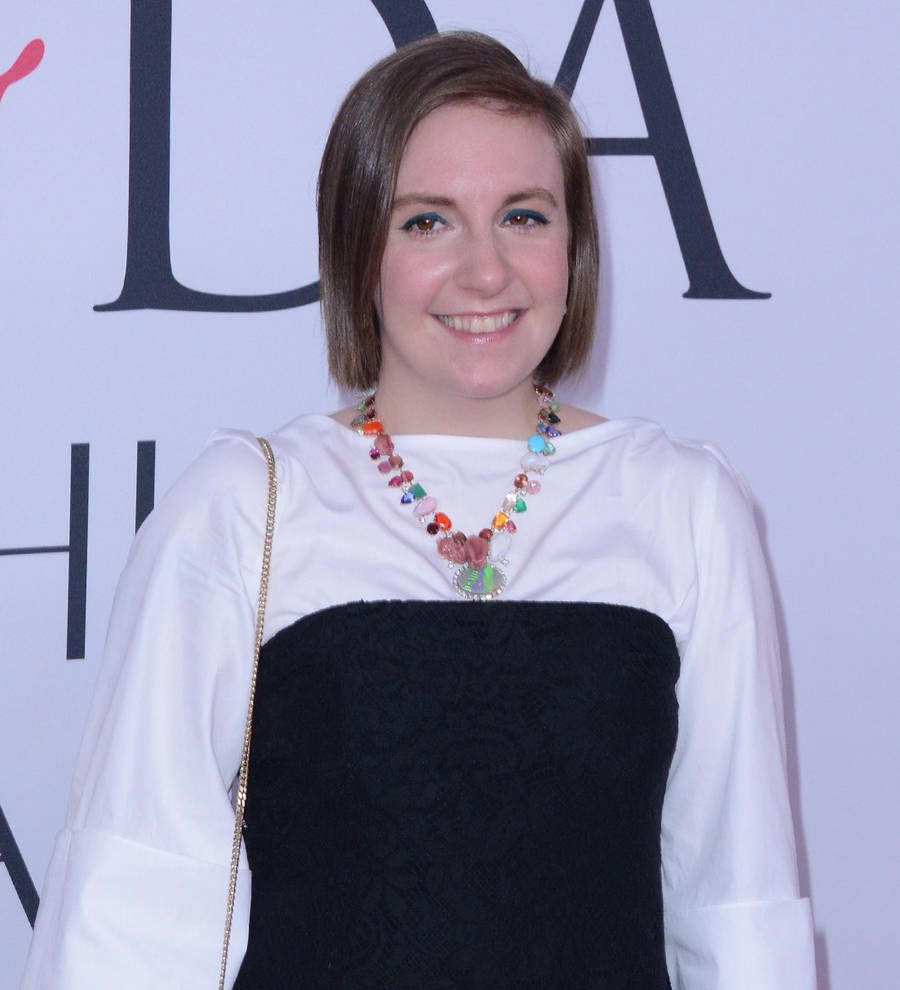 Lena Dunham is crazy for Clinton