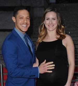 Theo Rossi is married and set to become a father