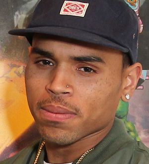 Chris Brown launches first art show