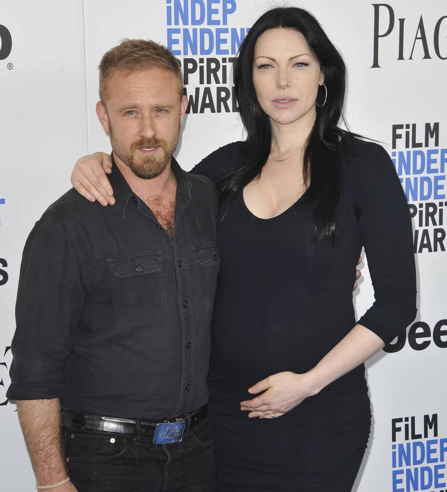 Laura Prepon gives birth