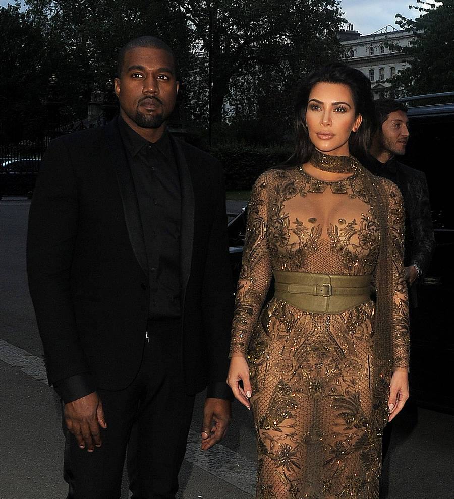 Kim Kardashian and Kanye West gift fan rapper's sneakers