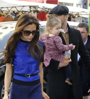 Beckhams hire out cinema for son's birthday