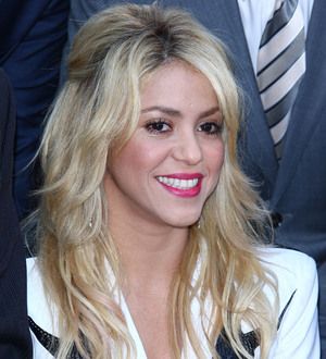 Shakira honoured by stars and family in Vegas