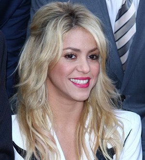 Shakira honoured by stars and family in Vegas