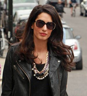George Clooney's bride-to-be arrives in Italy