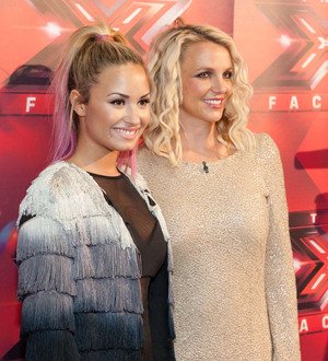 Britney Spears and Demi Lovato land Hollywood cement honor
