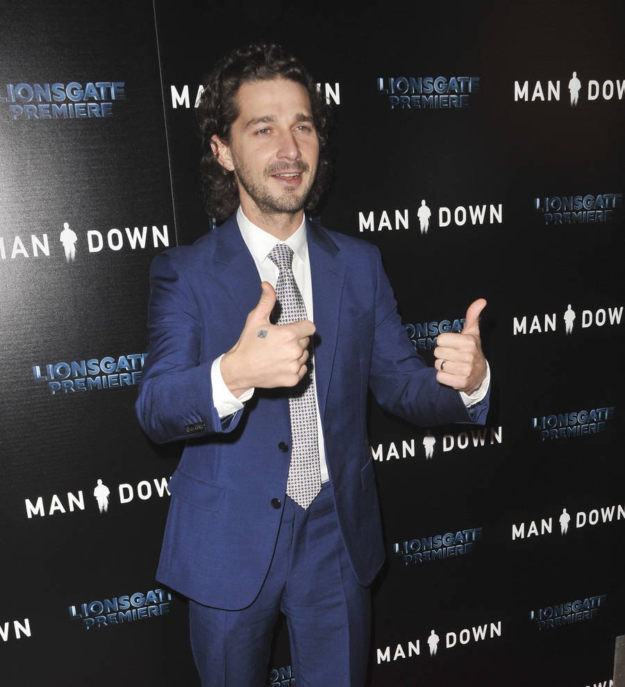Shia LaBeouf in ugly confrontation with white nationalist