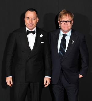 Sir Elton hosts charity ball
