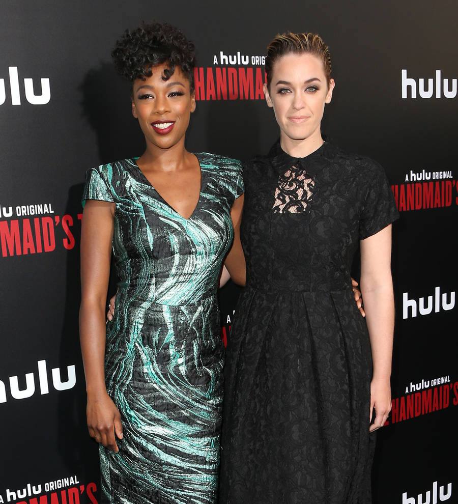Samira Wiley makes her red carpet debut with wife Lauren Morelli