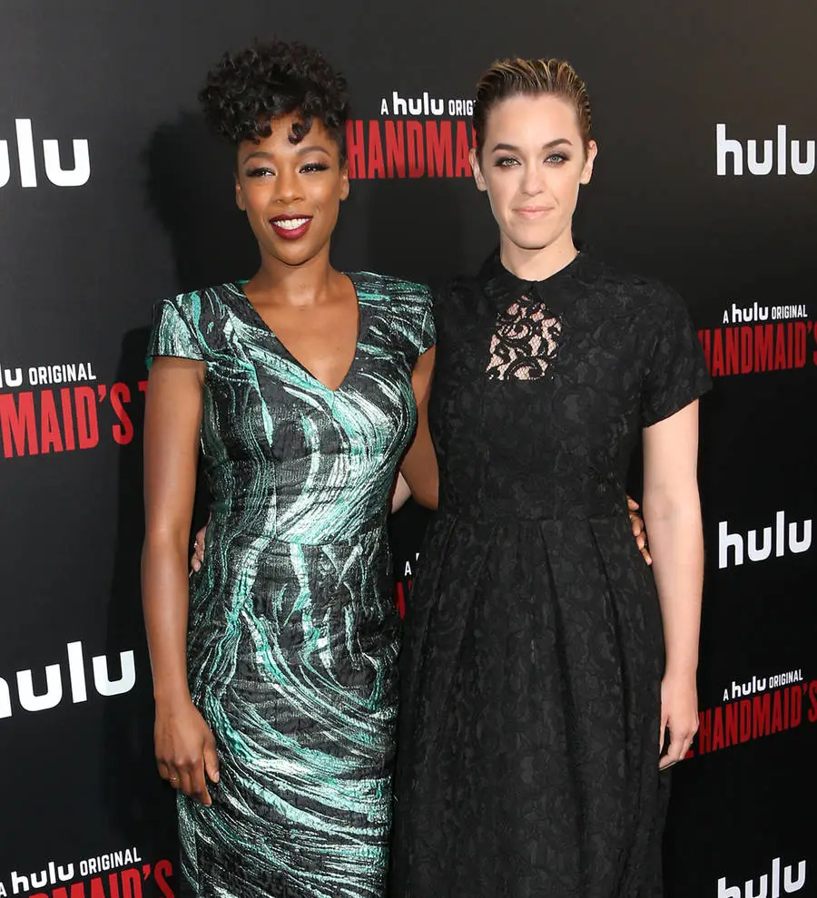 Samira Wiley makes her red carpet debut with wife Lauren Morelli
