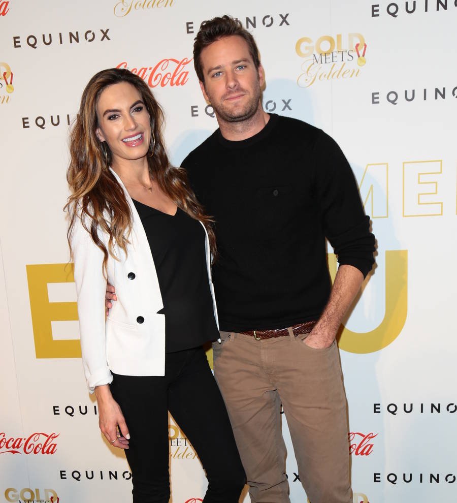 Armie Hammer's wife shares first picture of newborn son