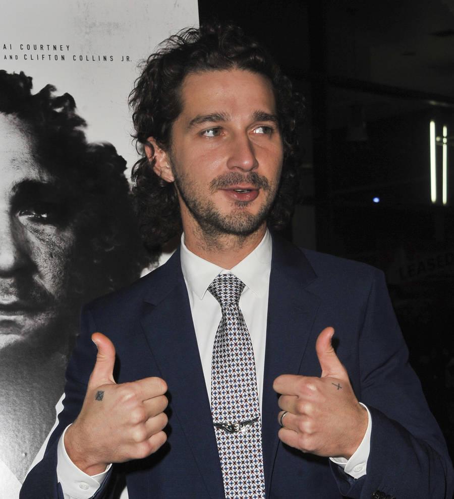 Shia LaBeouf's anti-Trump art protest shut down after violence