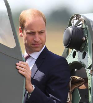 Prince William returns to work after Princess Charlotte's christening
