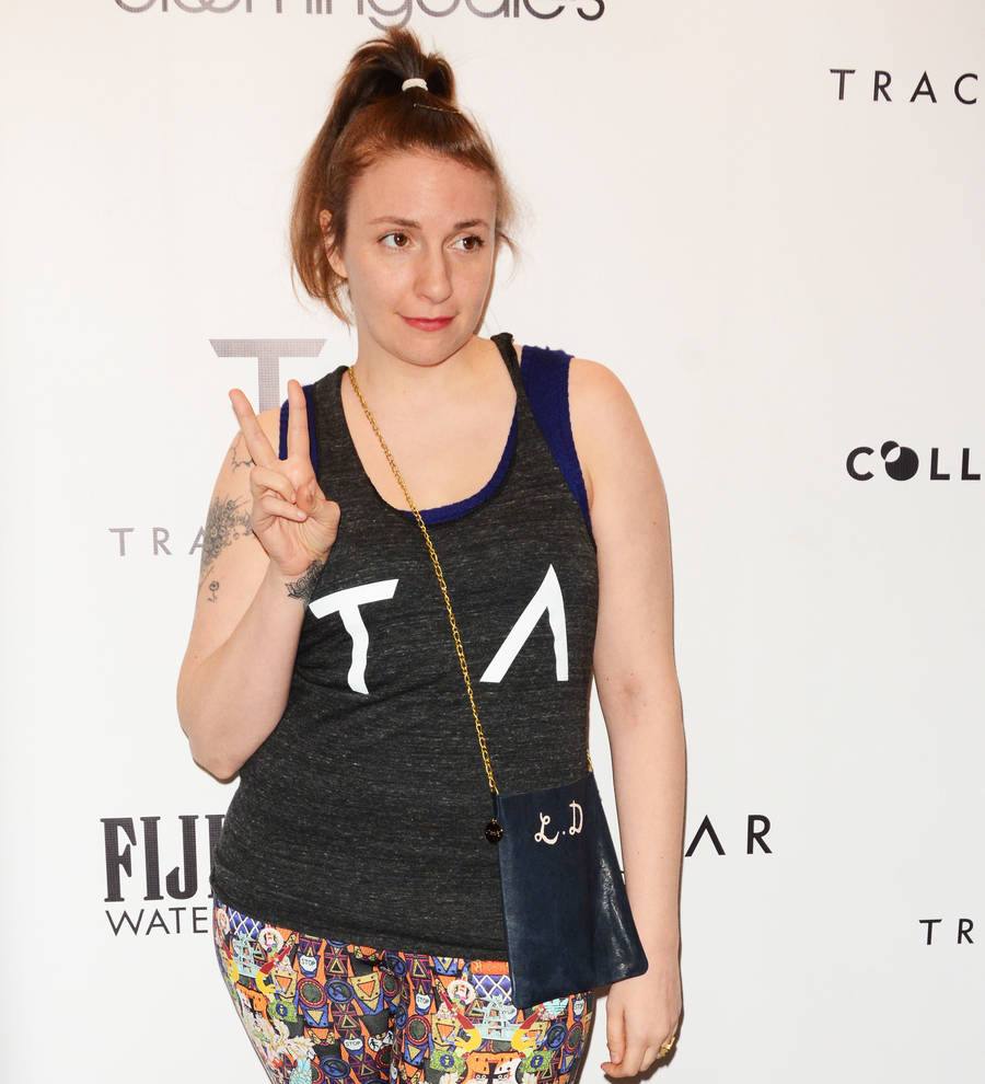 Lena Dunham battling rosacea break-out