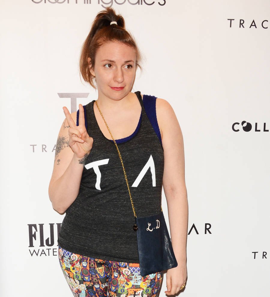 Lena Dunham battling rosacea break-out
