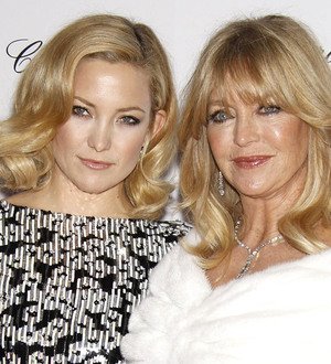 Kate Hudson supports Hawn at U.K. charity launch