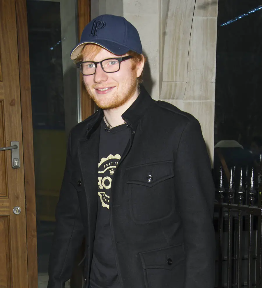 Ed Sheeran issued a speeding ticket