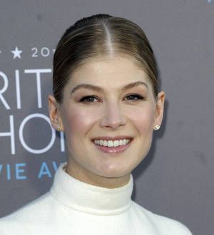 Rosamund Pike had to cut toy car out of her hair during Oscar nominee interview
