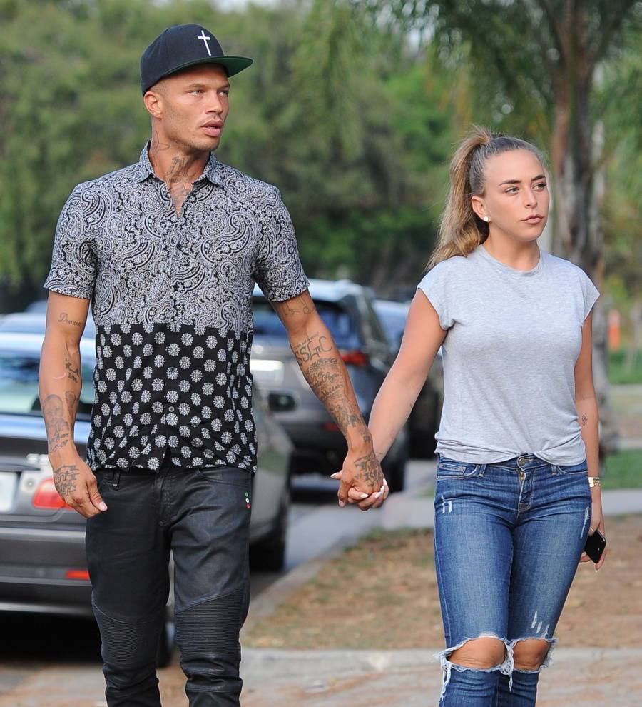 Chloe Green and 'hot felon' boyfriend Jeremy Meeks make their red carpet debut