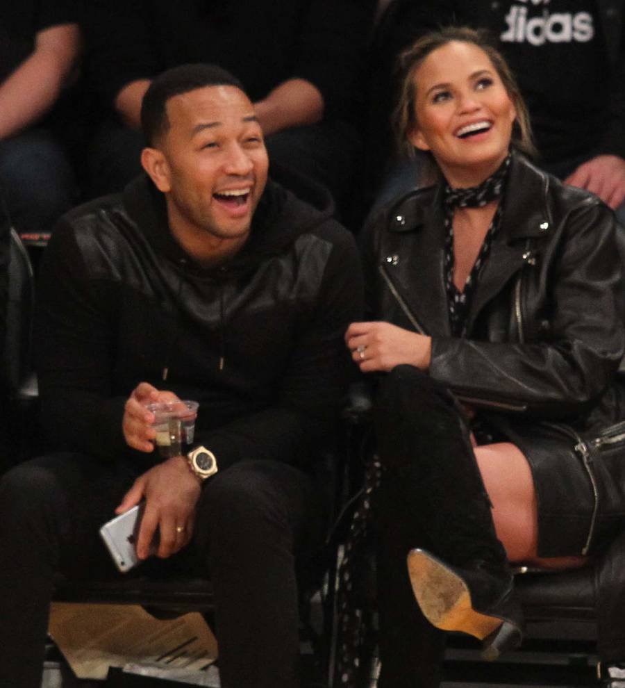 New parents John Legend and Chrissy Teigen 'happy and elated'