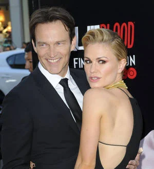 Anna Paquin poses naked with husband in a coffin for magazine cover