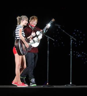 Ed Sheeran: 'Taylor Swift was swearing at Selena Gomez at MTV VMAs'