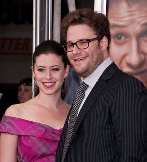 Rogen in phone sex movie with new wife