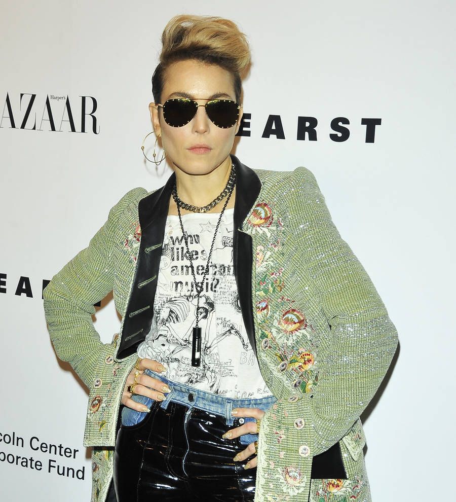 Noomi Rapace poses for Astrid Andersen in her first-ever fashion campaign