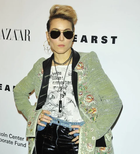 Noomi Rapace poses for Astrid Andersen in her first-ever fashion campaign
