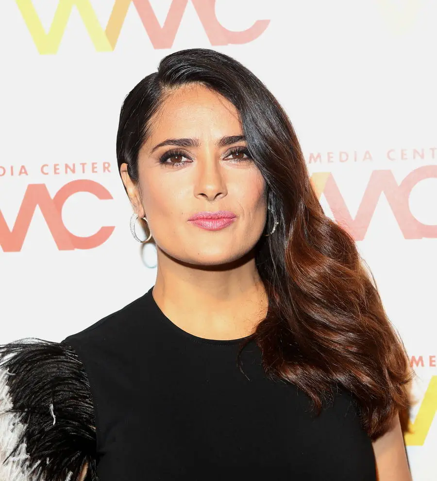 Salma Hayek takes a swipe at Donald Trump over bogus dating story