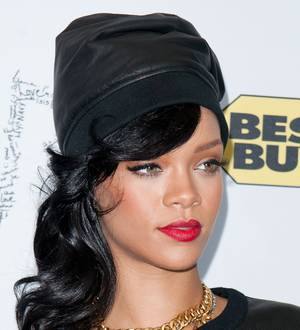 Rihanna will leave Chris Brown if he ever hits her again