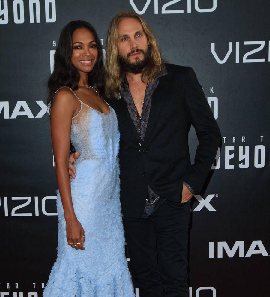 Zoe Saldana can't be apart from her husband for more than a week