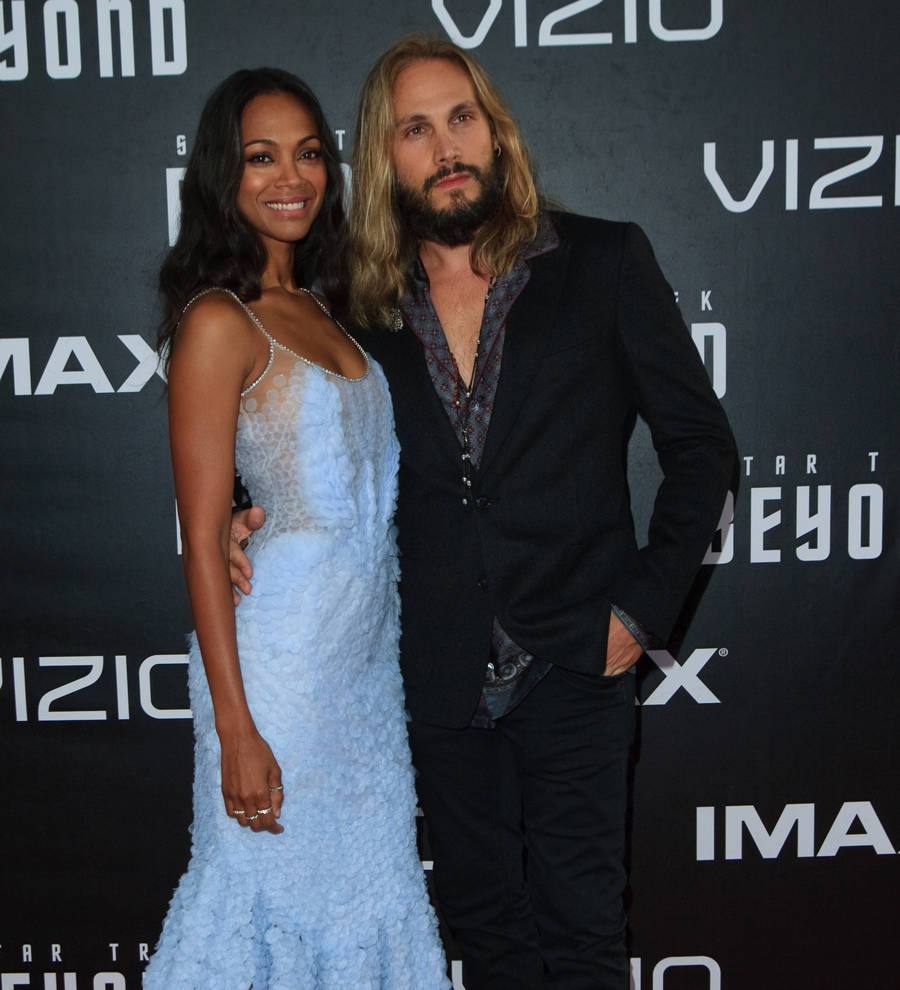 Zoe Saldana can't be apart from her husband for more than a week