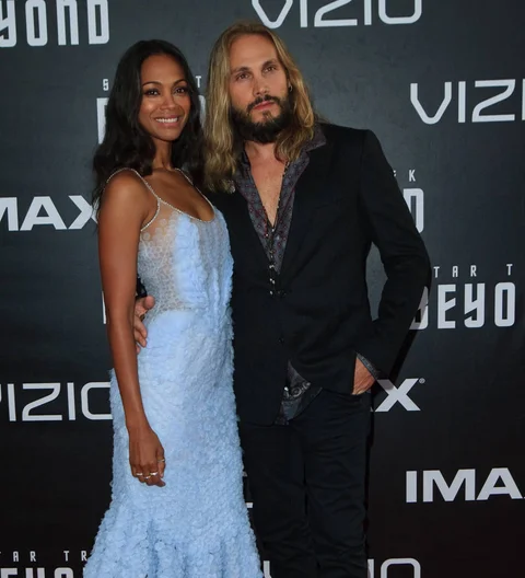 Zoe Saldana can't be apart from her husband for more than a week