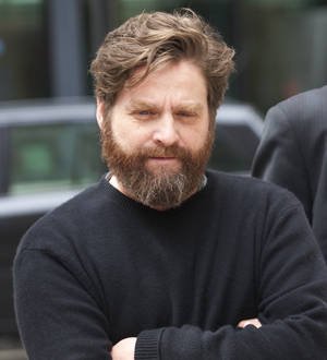 Zach Galifianakis skips premiere as wife prepares to give birth