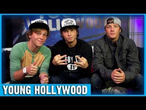 X FACTOR Finalists Emblem3 on Demi Lovato & Simon Cowell!