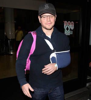 Matt Damon injured over festive season