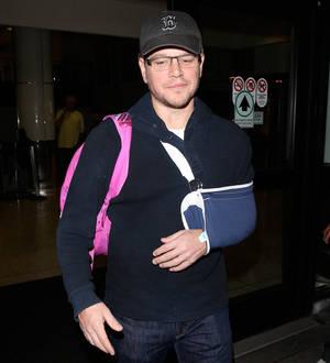 Matt Damon injured over festive season