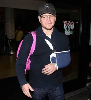 Matt Damon injured over festive season