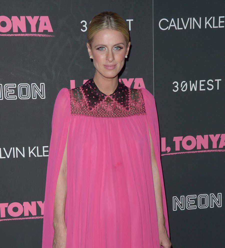 Nicky Hilton is a new Christmas mom