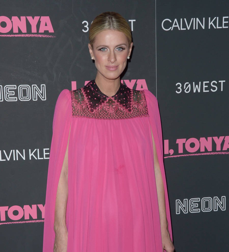 Nicky Hilton is a new Christmas mom