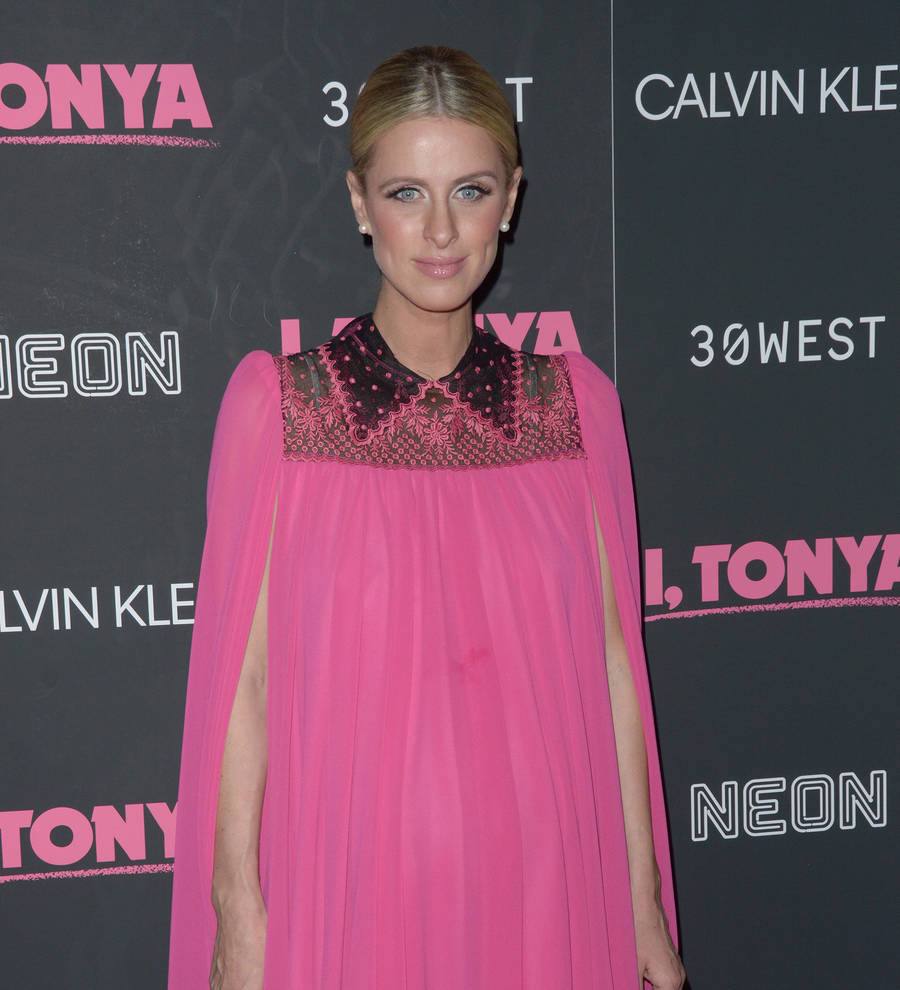 Nicky Hilton is a new Christmas mom