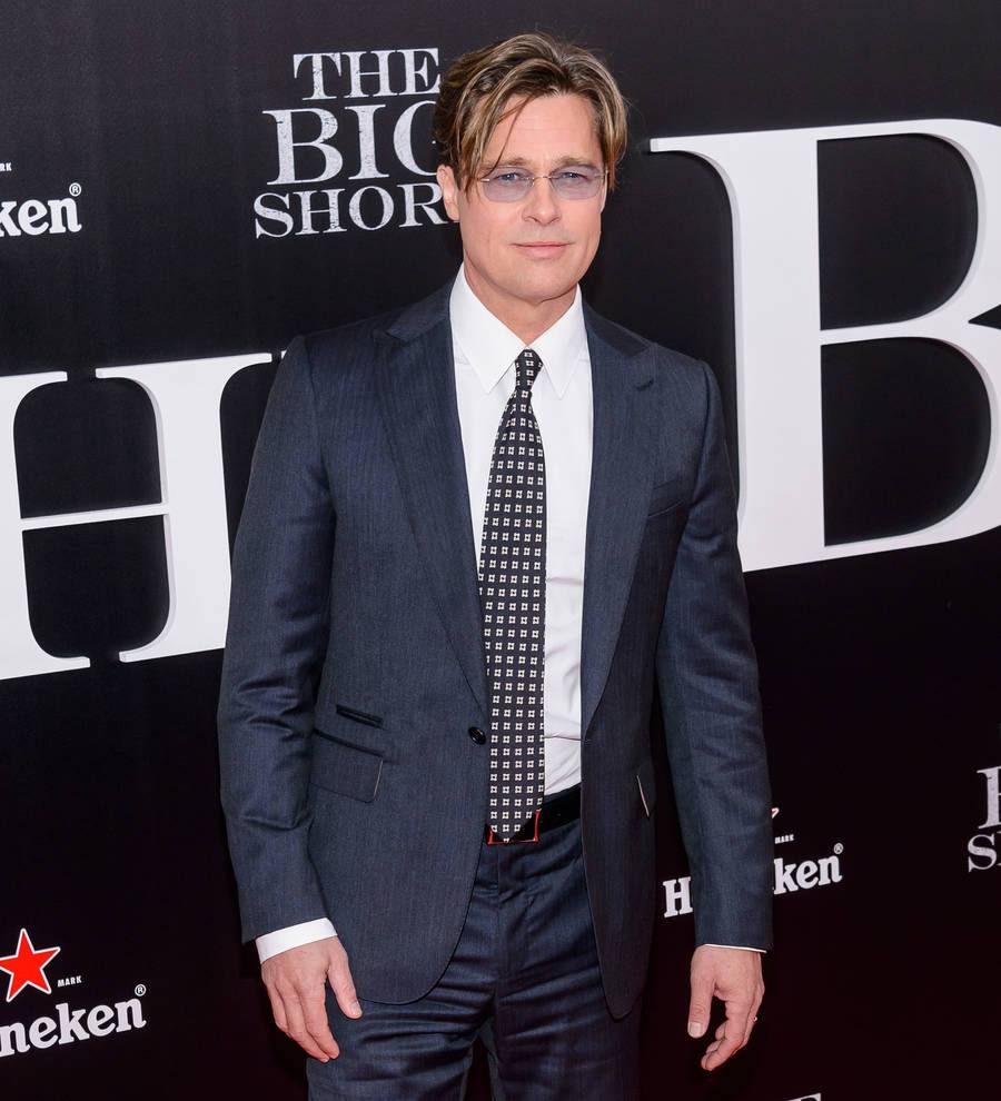 Brad Pitt surprises shoppers at hardware store