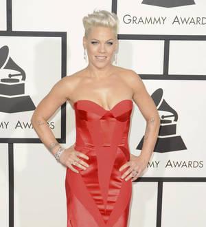 Pink strips down for magazine cover