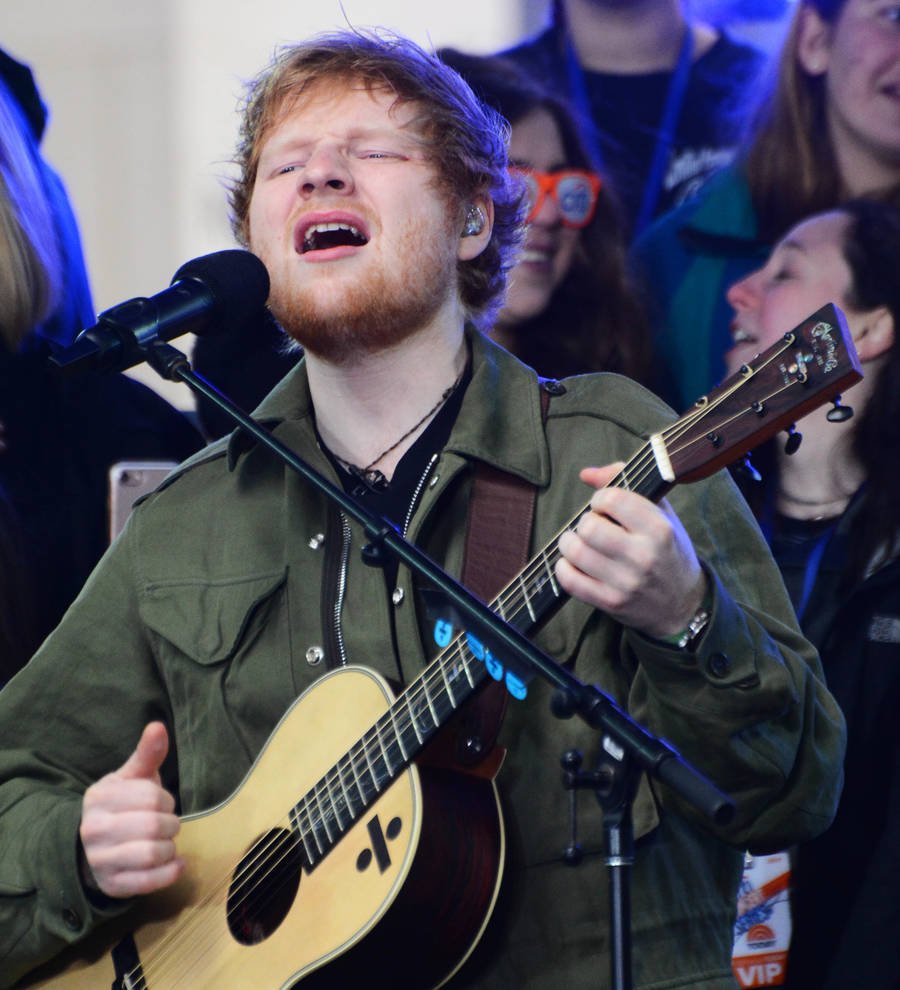 Ed Sheeran fires back at Glastonbury critics