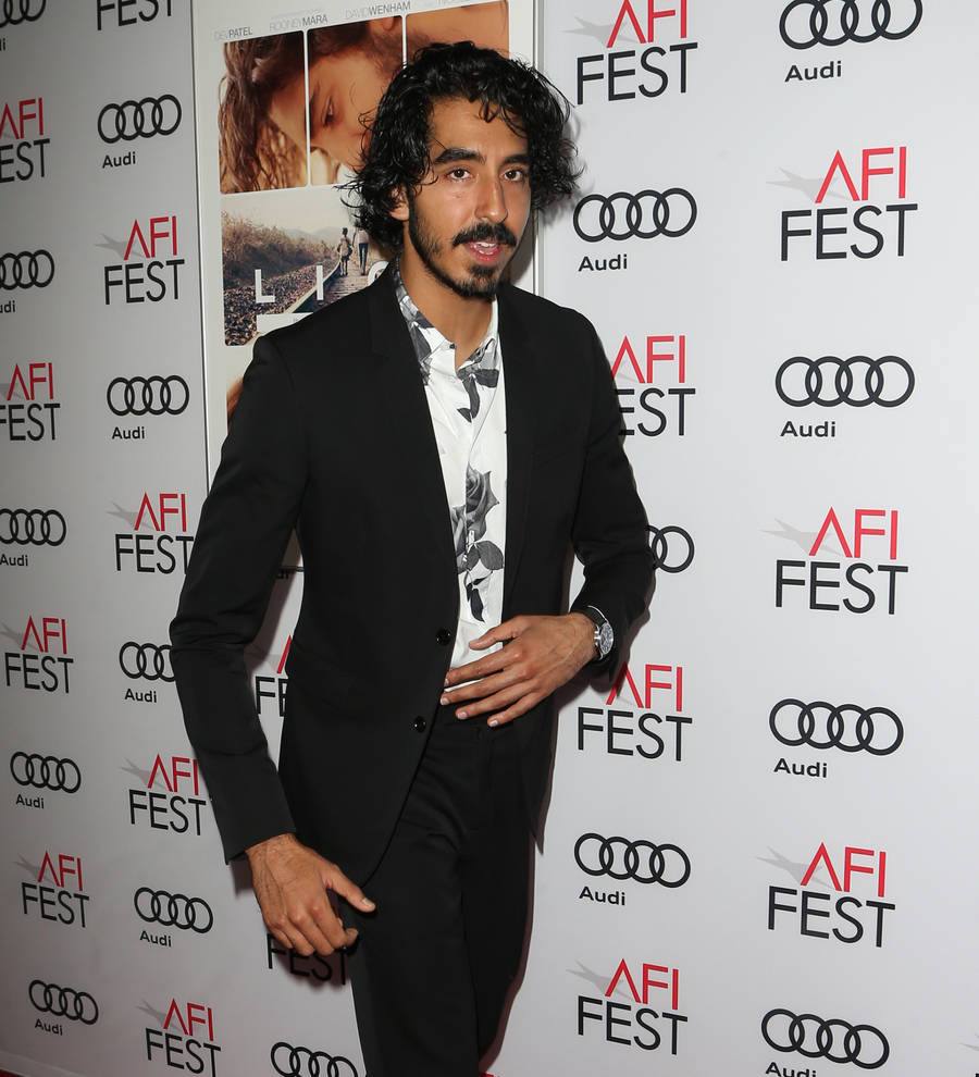 Dev Patel a red carpet mess before Burberry styling rescue