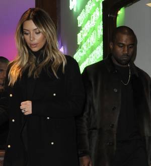 Kanye West and Kim Kardashian spotted at Palace of Versailles