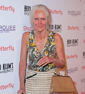 Heidi Klum unrecognisable as geriatric Halloween party host