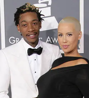 Stars congratulate Wiz Khalifa and Amber Rose on new baby